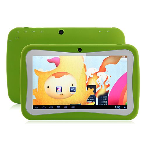 BENEVE Kids Tablet PC 7 Inch RK2926 Android 4.1 8GB Dual Camera Green